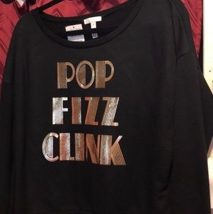 Sweatshirt from Nordstrom's POP FIZZ CLINK!